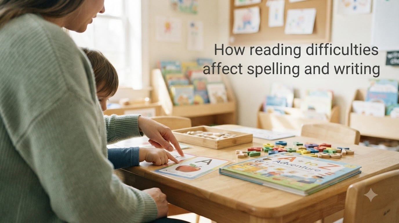 How reading difficulties affect spelling and writing