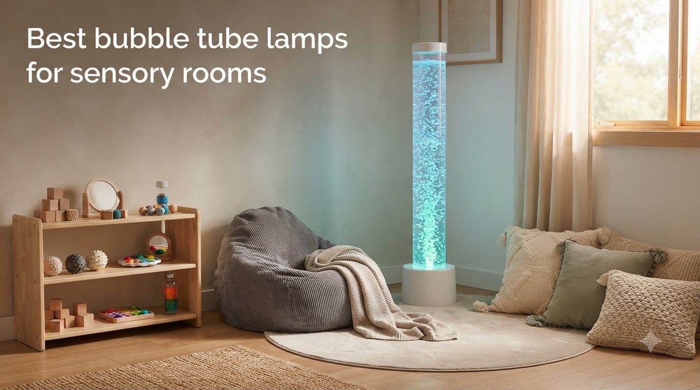 Best bubble tube lamps for sensory rooms