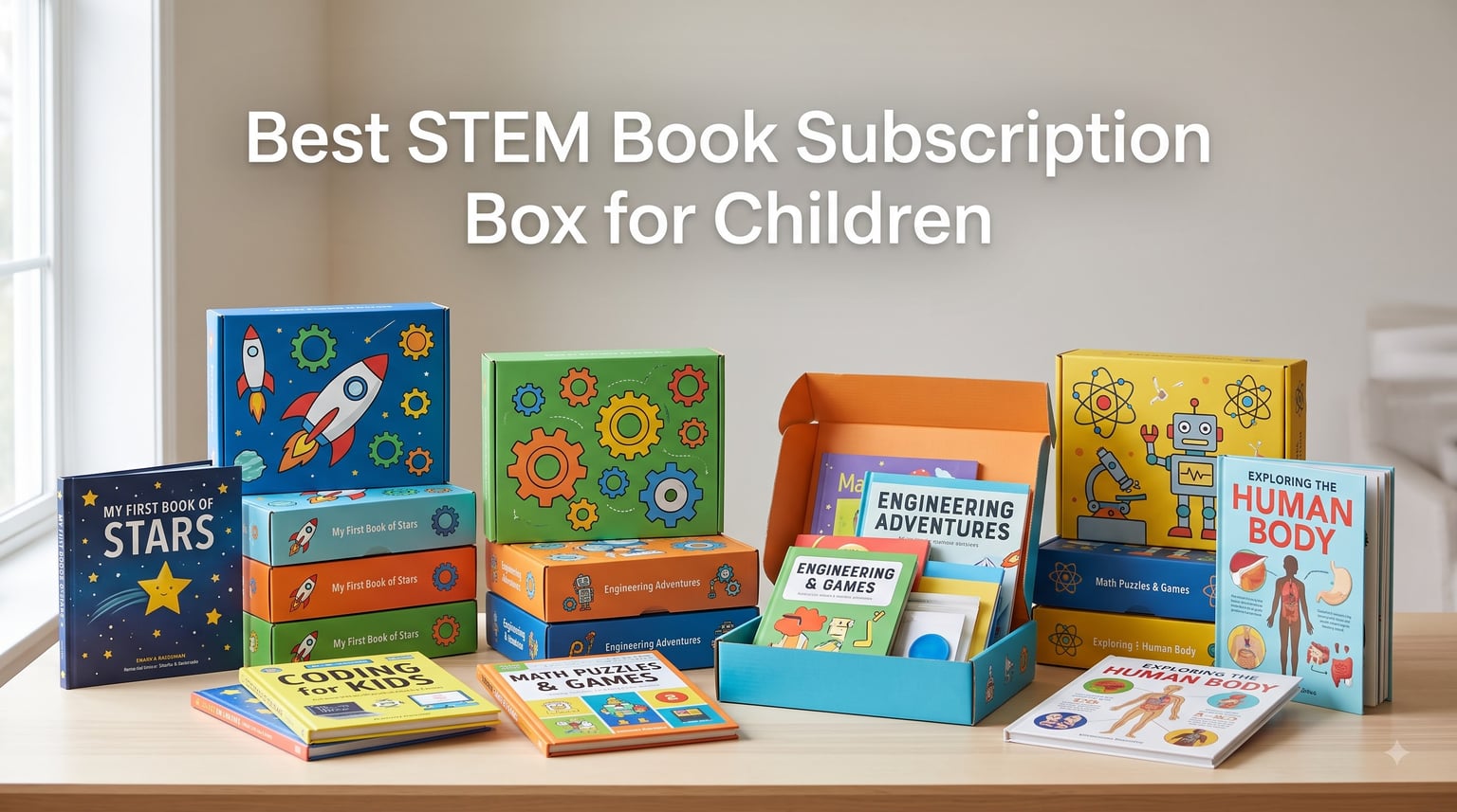 Best STEM Book Subscription Box for Children