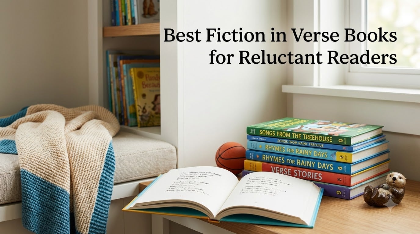 Best Fiction in Verse Books for Reluctant Readers