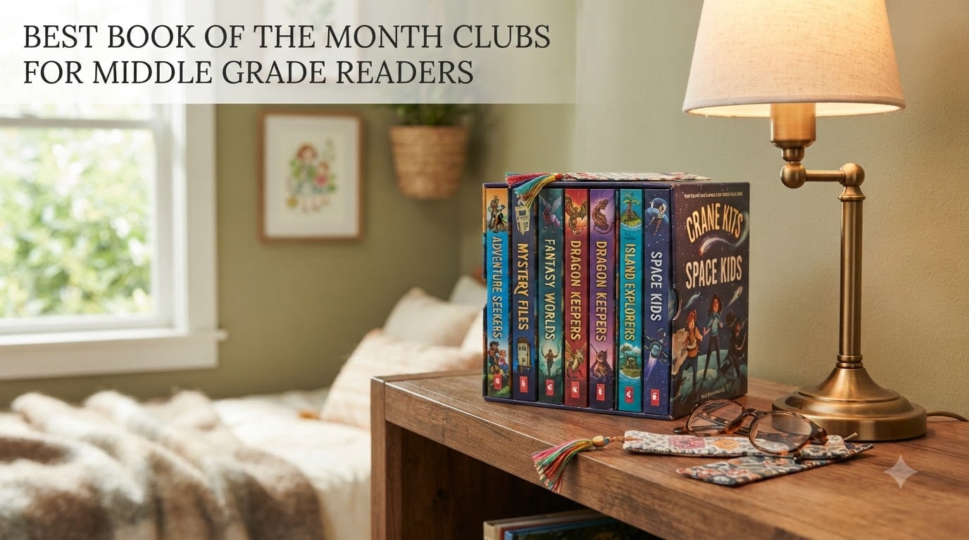 Best Book of the Month Clubs for Middle Grade Readers