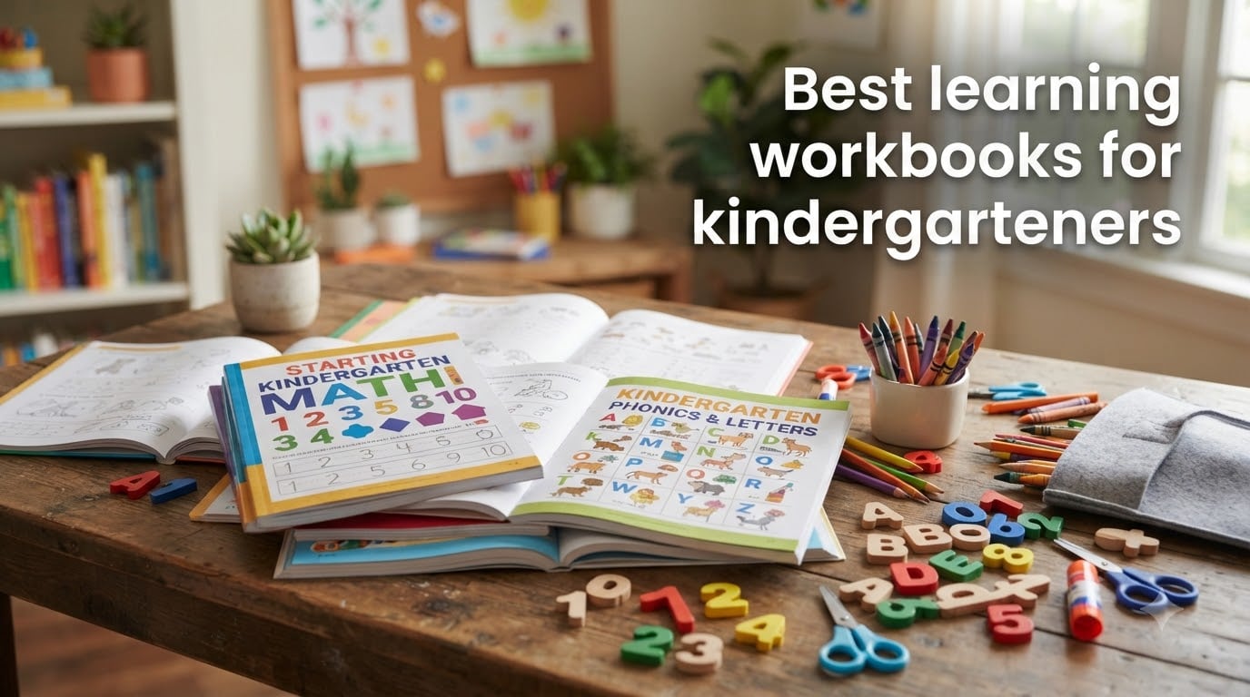 Best learning workbooks for kindergarteners