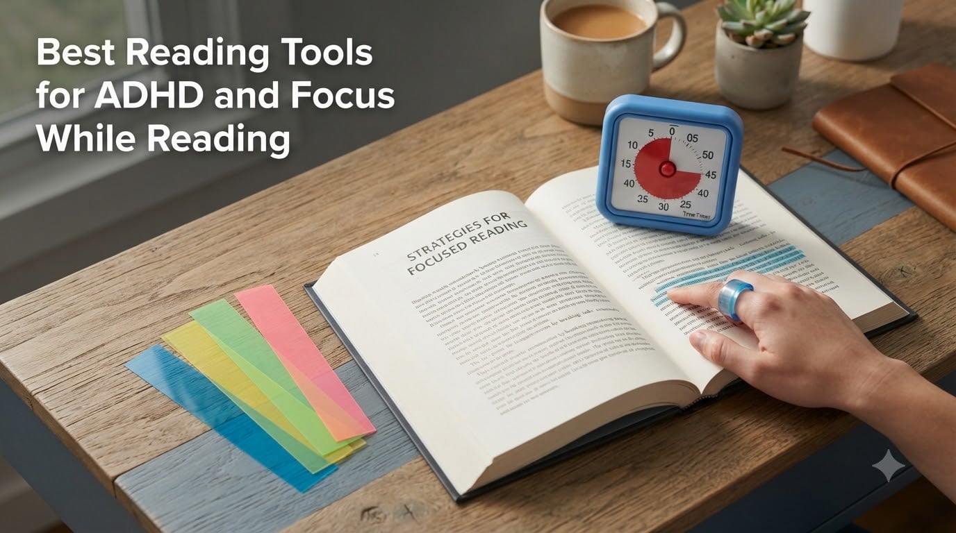 Best Reading Tools for ADHD and Focus While Reading