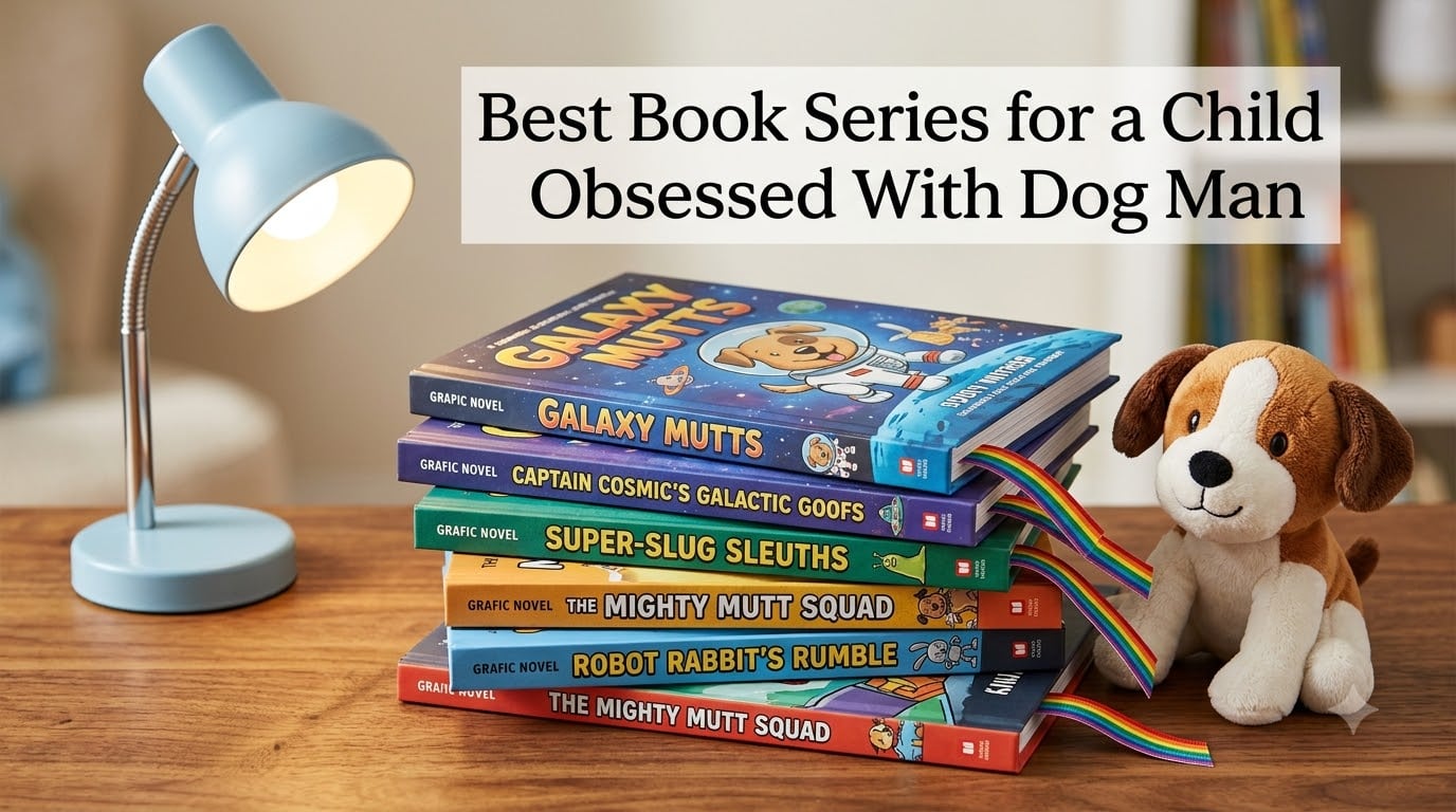 Best Book Series for a Child Obsessed With Dog Man