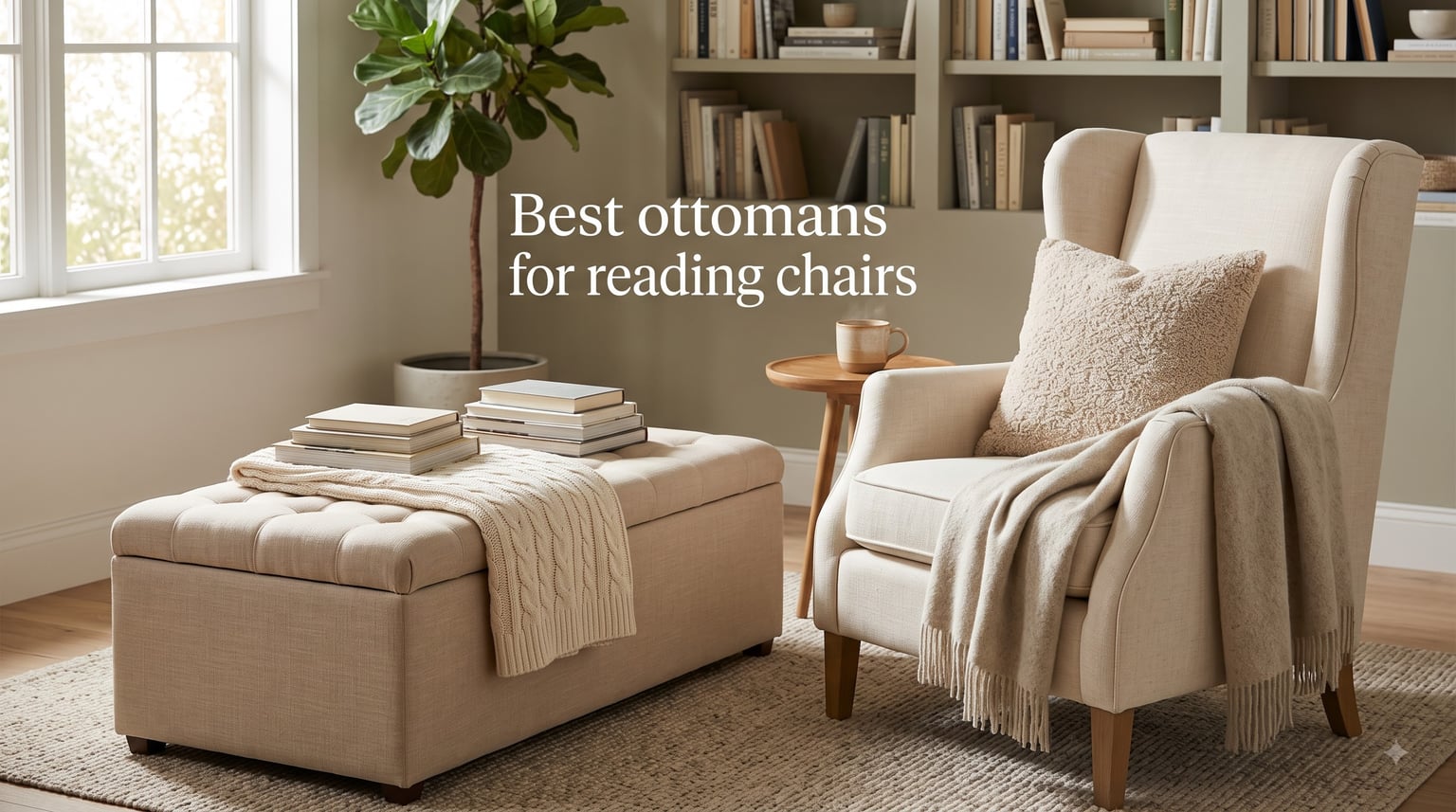 Best ottomans for reading chairs