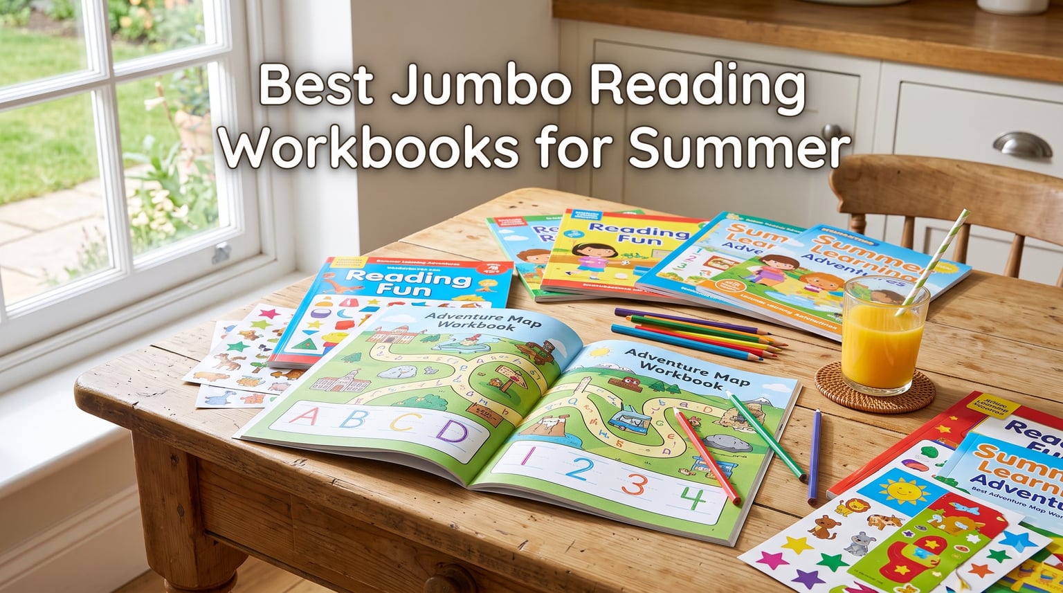 Best Jumbo Reading Workbooks for Summer