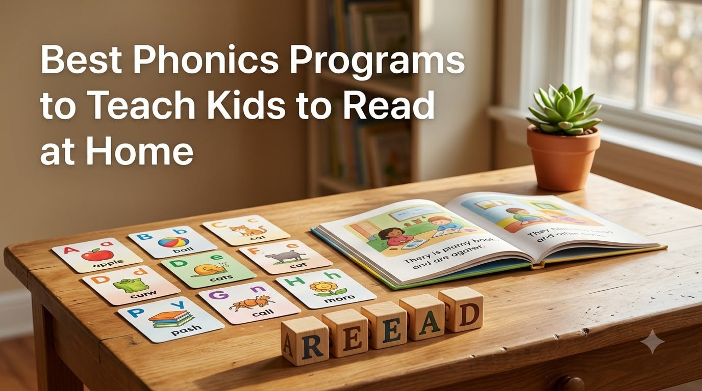 Best Phonics Programs to Teach Kids to Read at Home