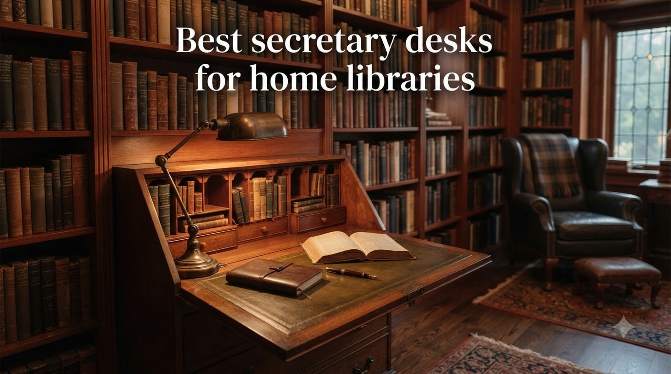 Best secretary desks for home libraries