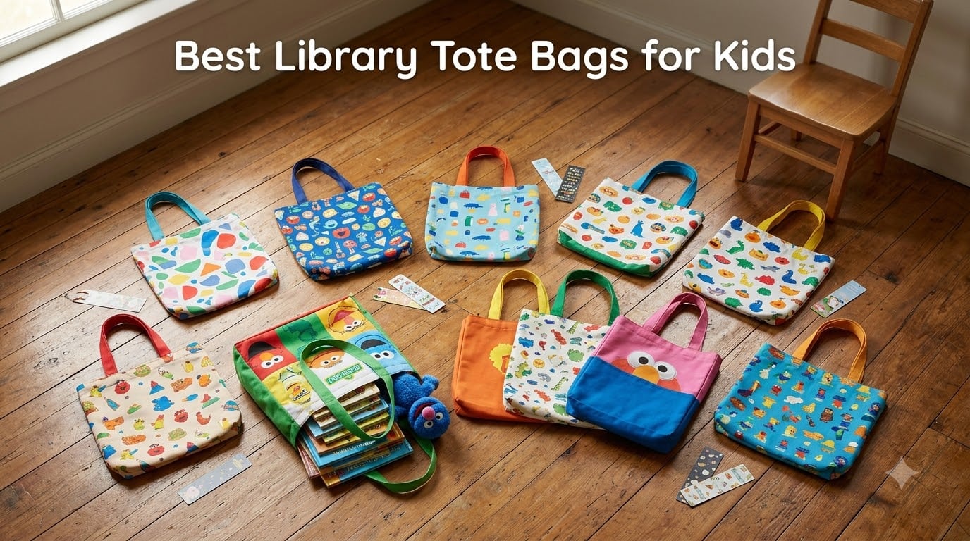 Best Library Tote Bags for Kids