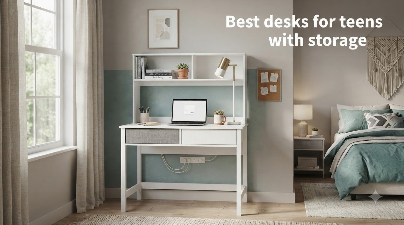 Best desks for teens with storage