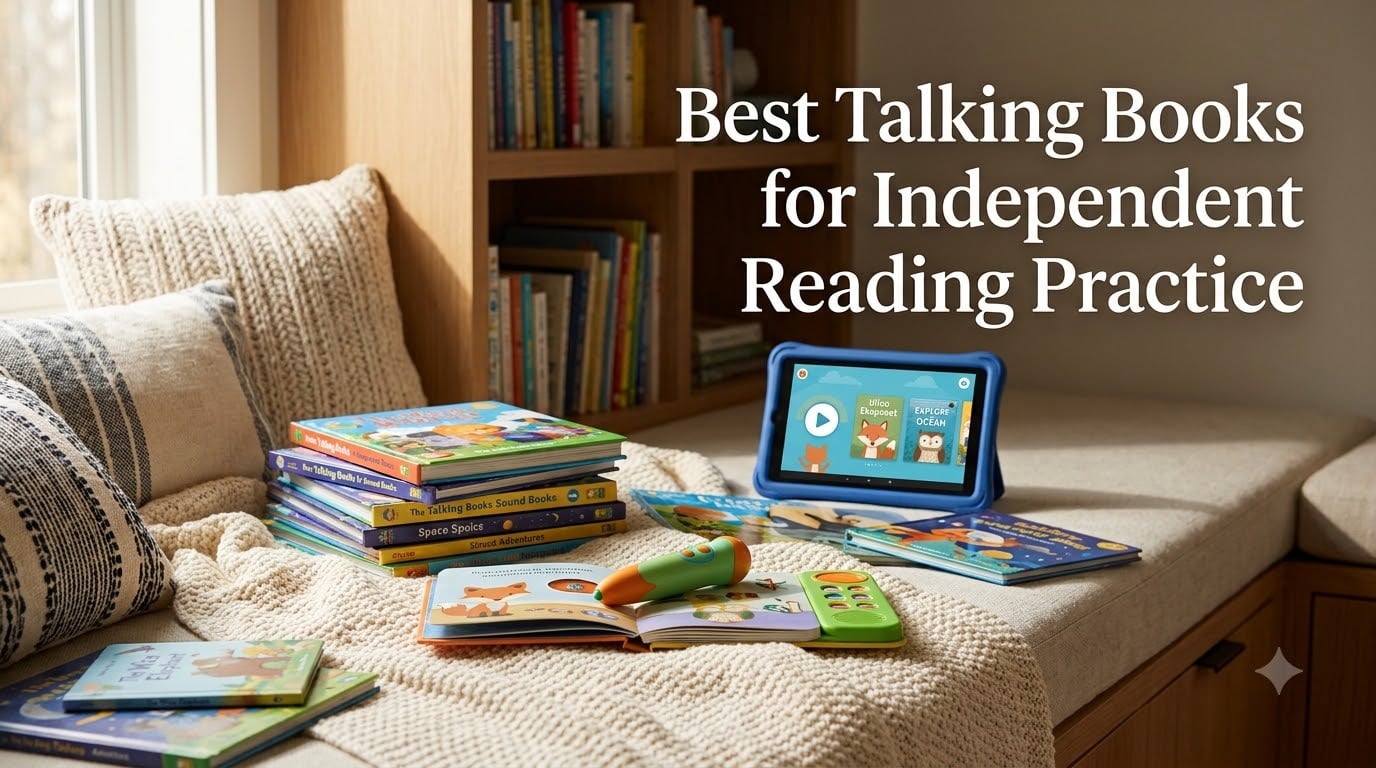 Best Talking Books for Independent Reading Practice