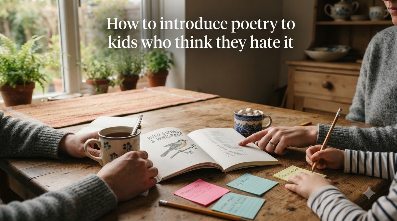 How to introduce poetry to kids who think they hate it