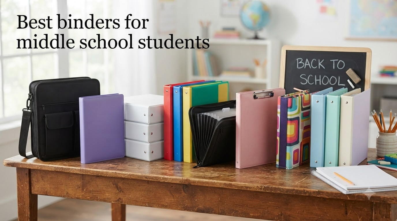 Best binders for middle school students