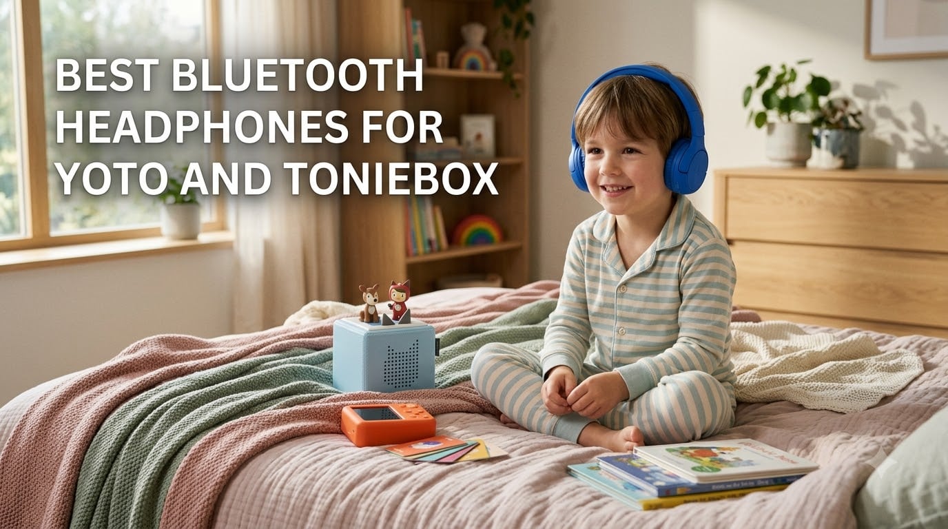 Best Bluetooth Headphones for Yoto and Toniebox