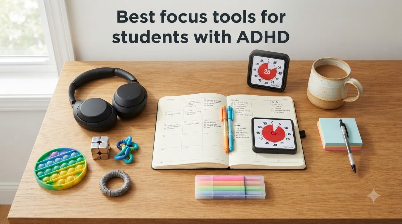 Best focus tools for students with ADHD
