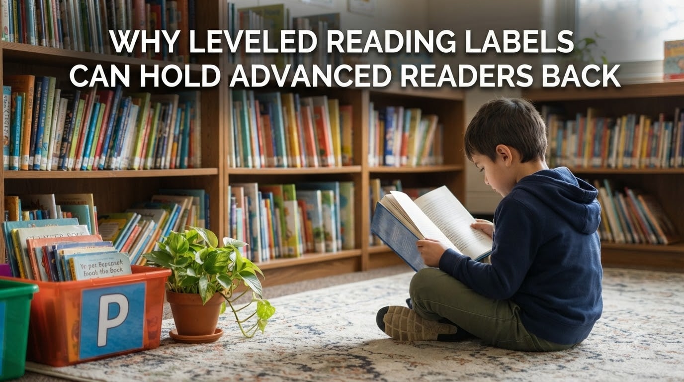 Why leveled reading labels can hold advanced readers back