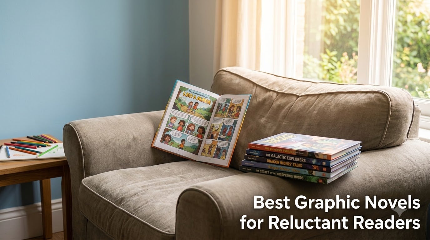 Best Graphic Novels for Reluctant Readers