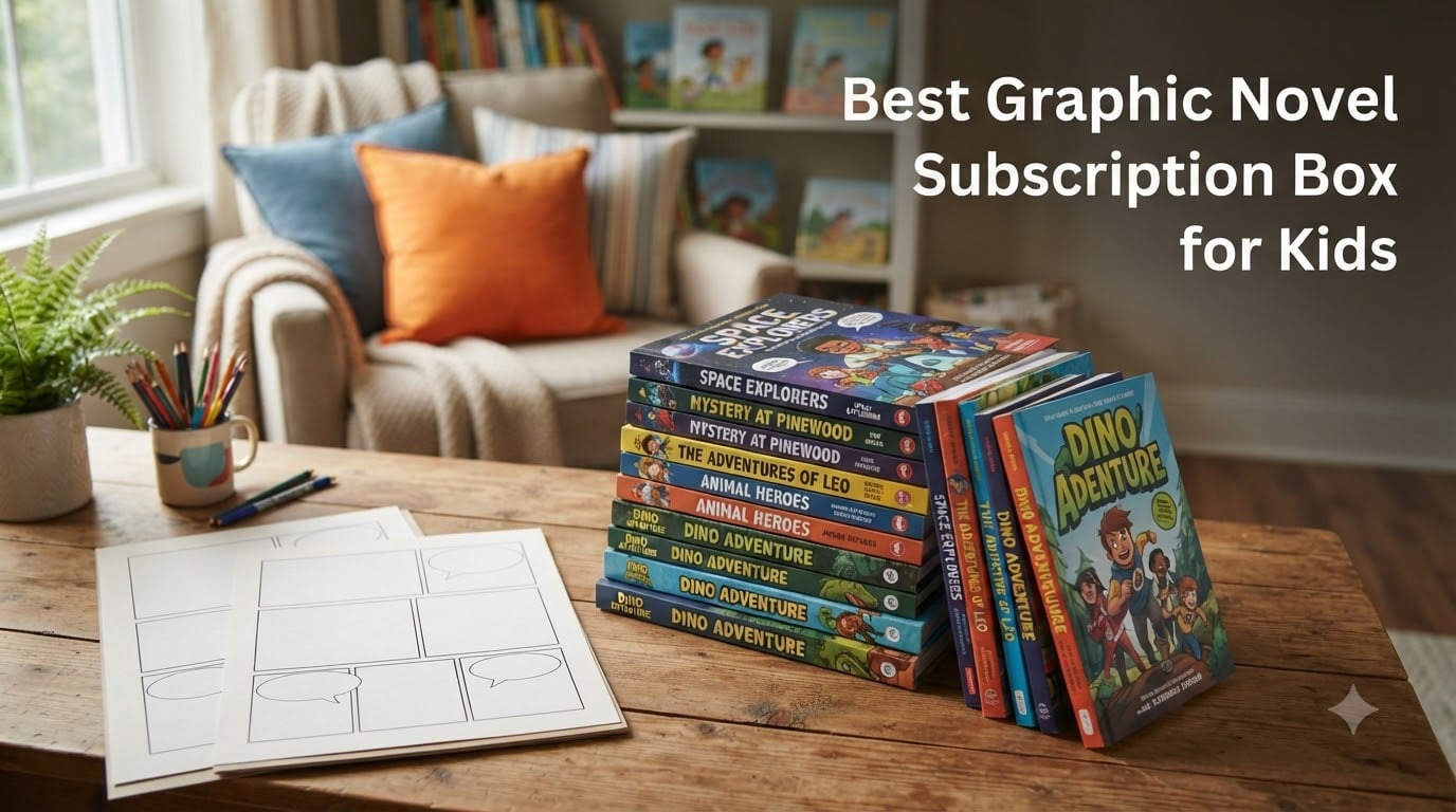 Best Graphic Novel Subscription Box for Kids