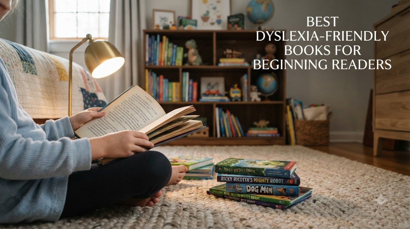 Best dyslexia-friendly books for beginning readers