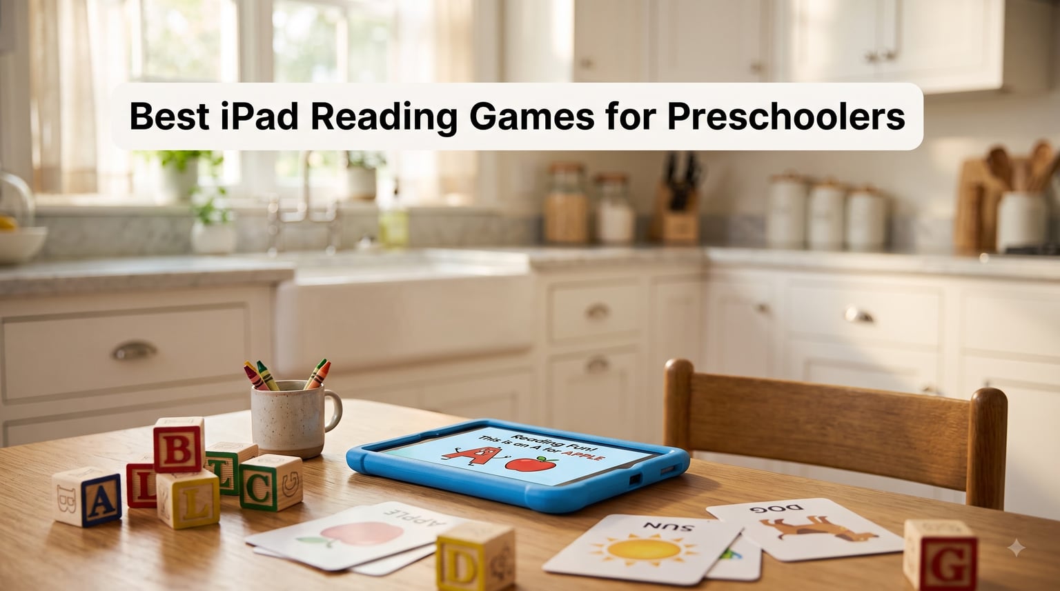 Best iPad Reading Games for Preschoolers