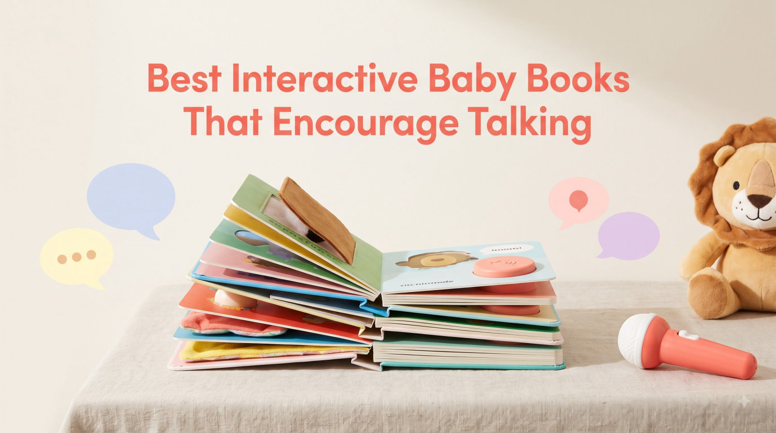 Best Interactive Baby Books That Encourage Talking