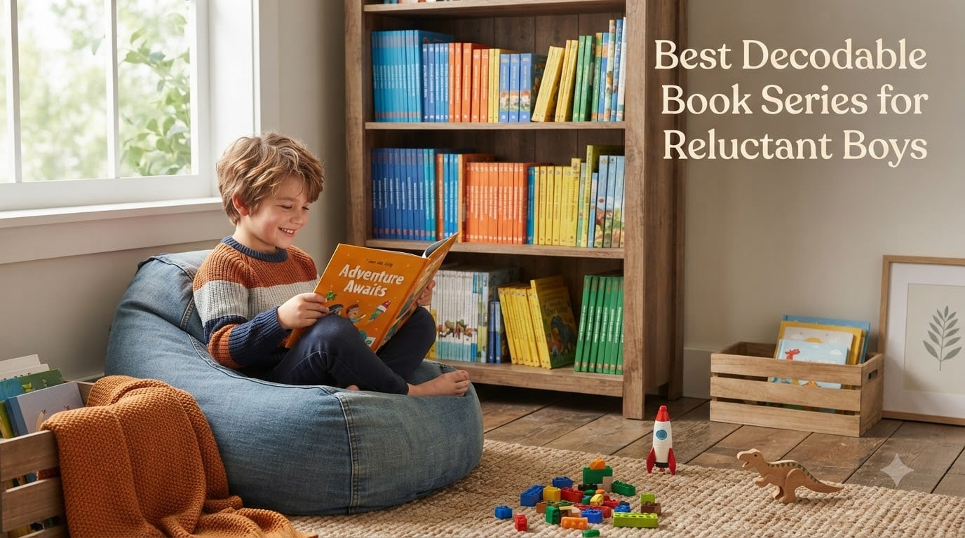 Best Decodable Book Series for Reluctant Boys