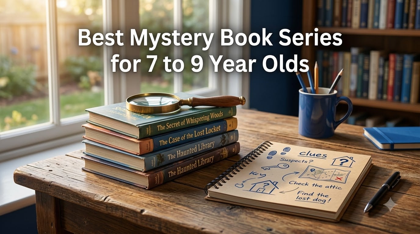 Best Mystery Book Series for 7 to 9 Year Olds