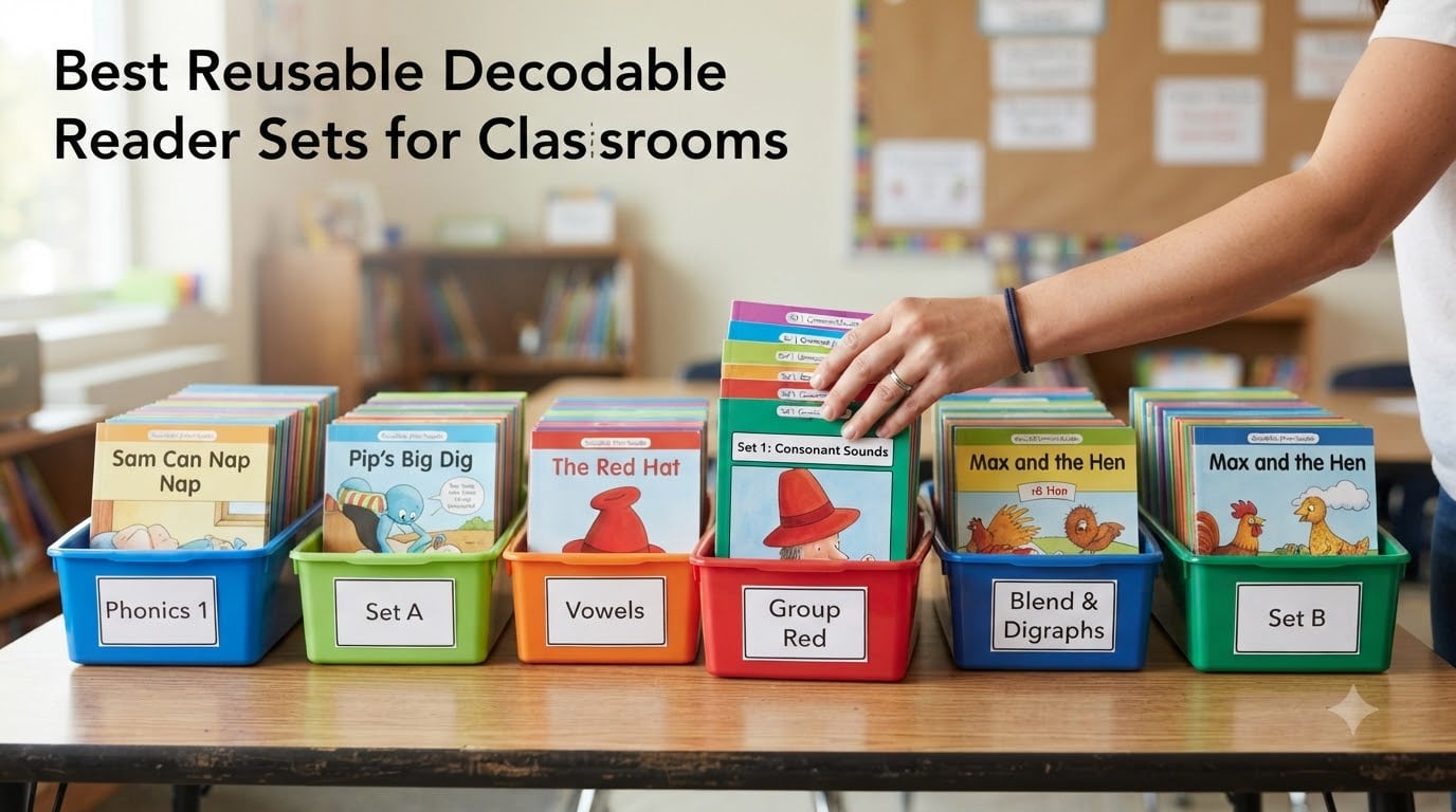 Best Reusable Decodable Reader Sets for Classrooms
