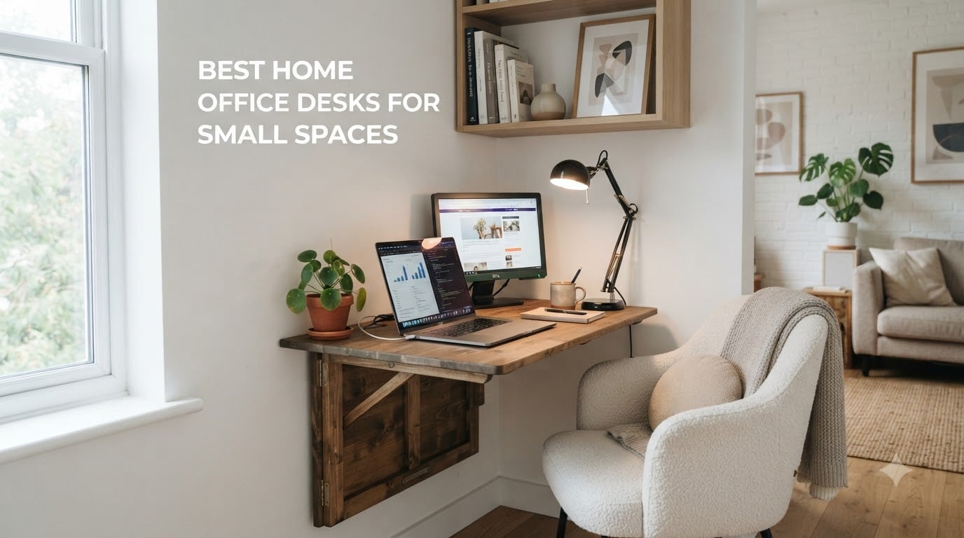 Best home office desks for small spaces