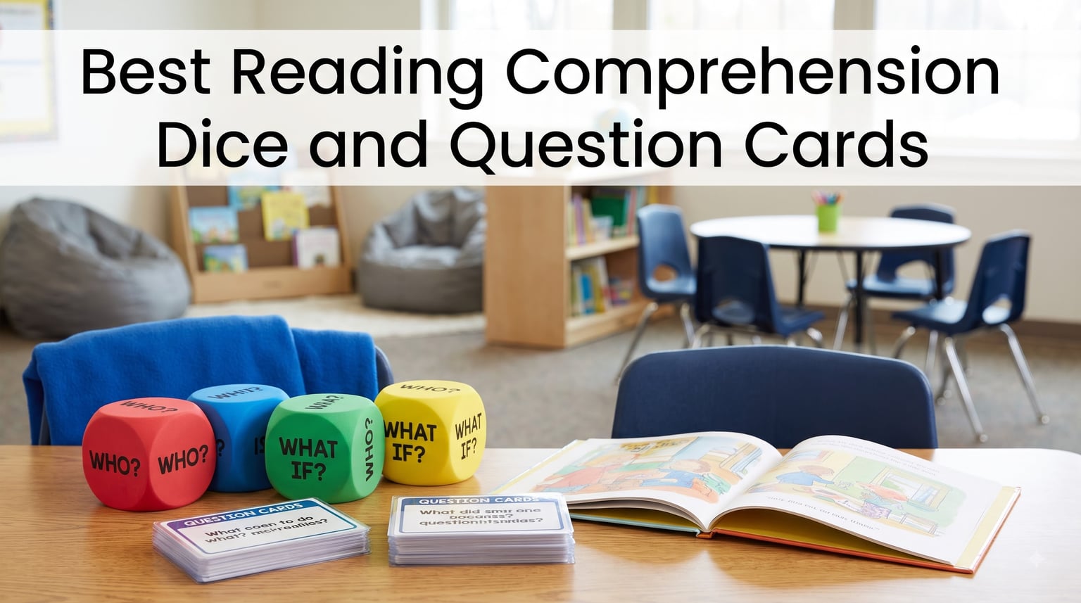 Best Reading Comprehension Dice and Question Cards