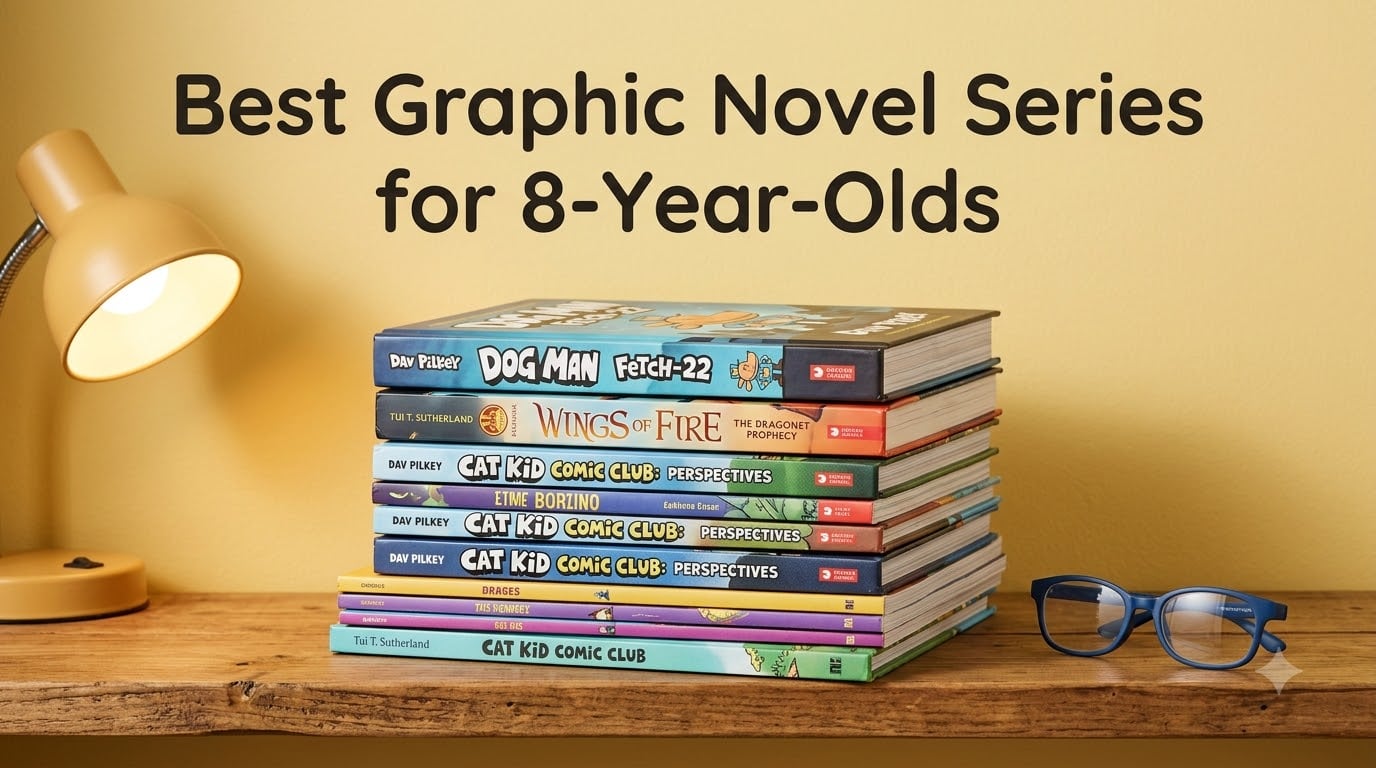 Best Graphic Novel Series for 8-Year-Olds