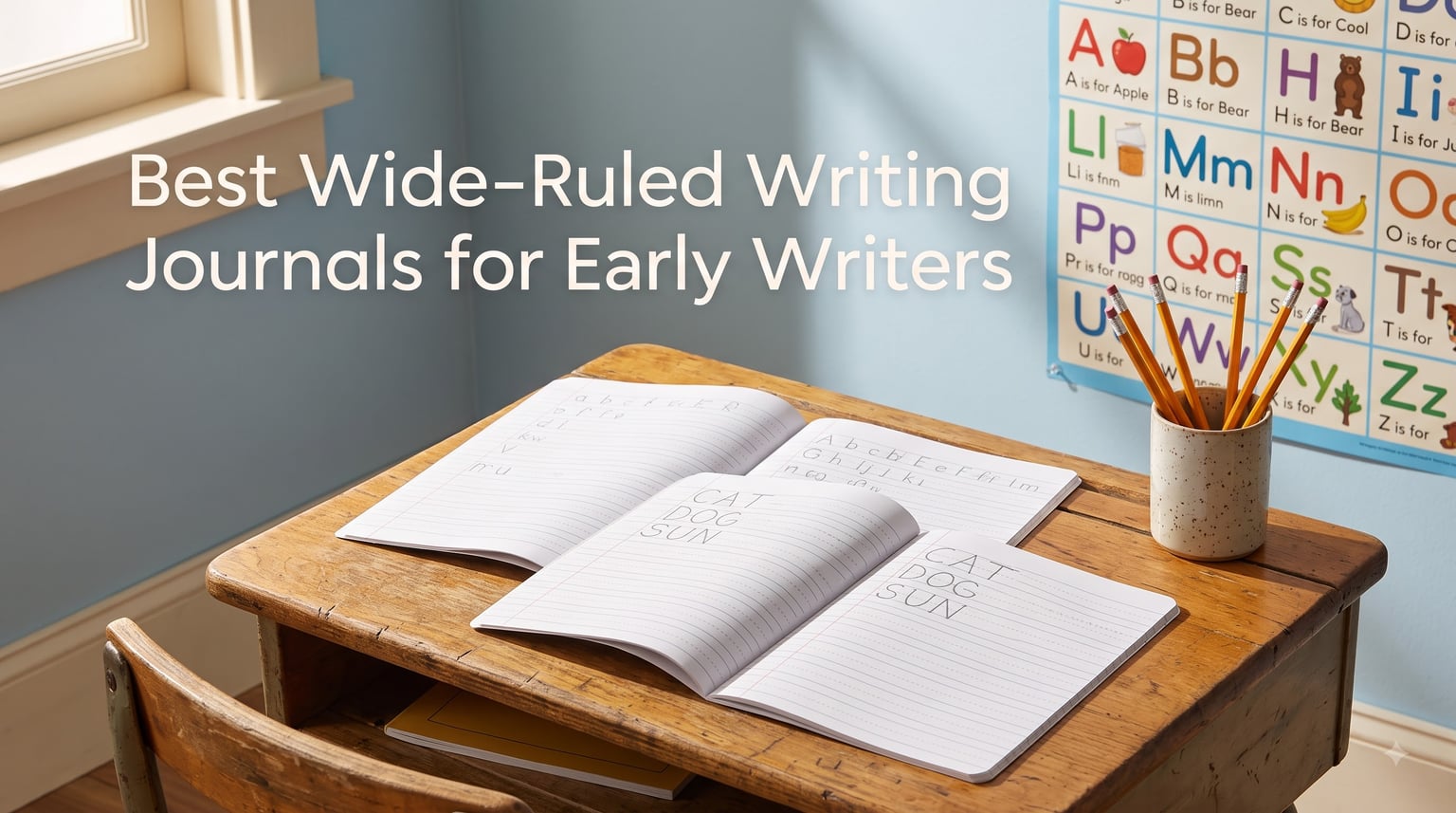 Best Wide-Ruled Writing Journals for Early Writers