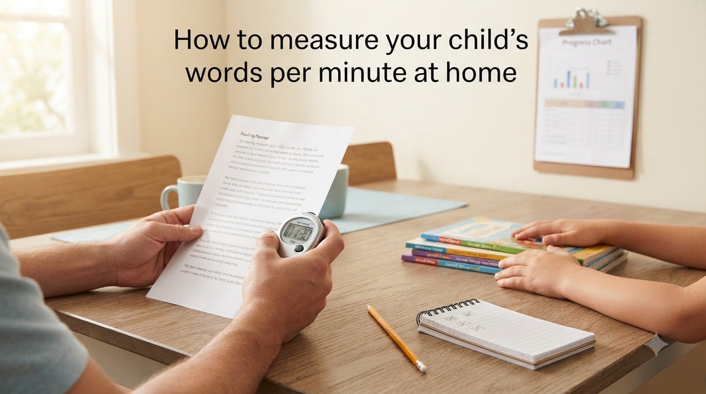 How to measure your child's words per minute at home
