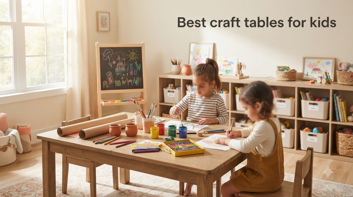 Best craft tables for kids