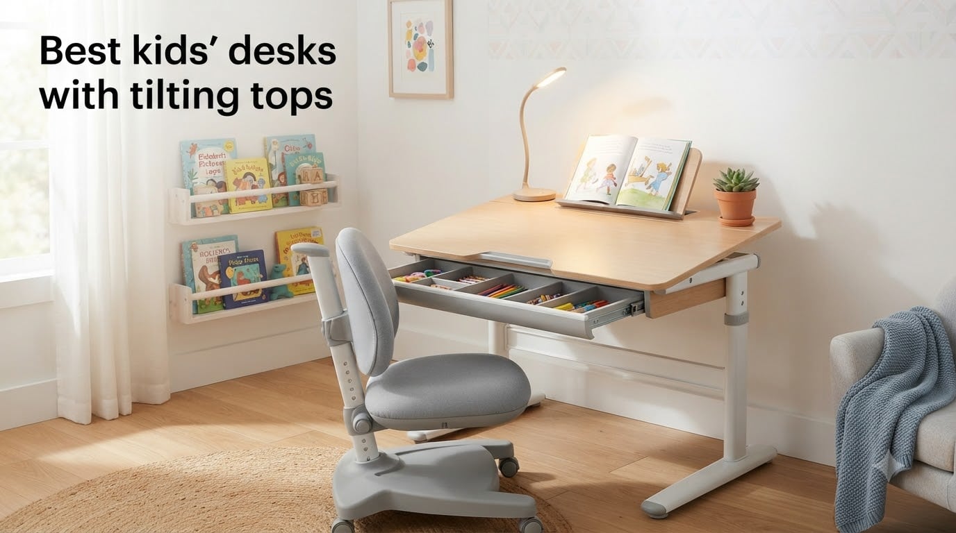 Best kids' desks with tilting tops