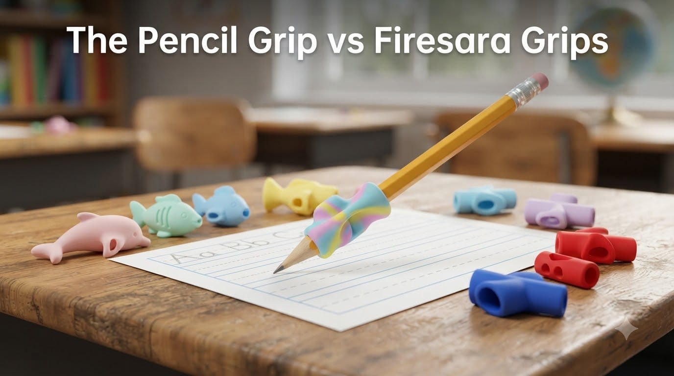 The Pencil Grip vs Firesara Grips