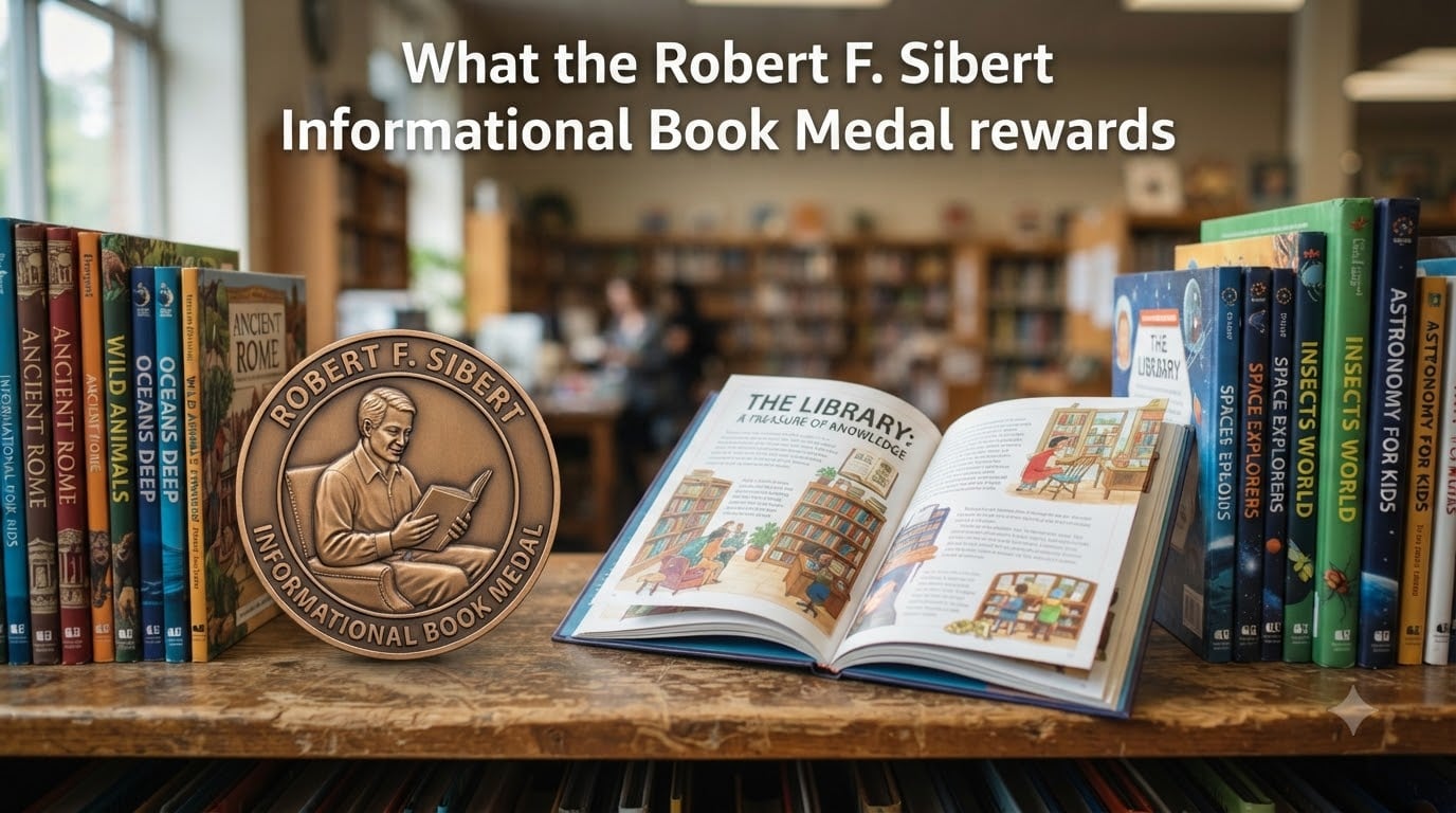 What the Robert F. Sibert Informational Book Medal rewards