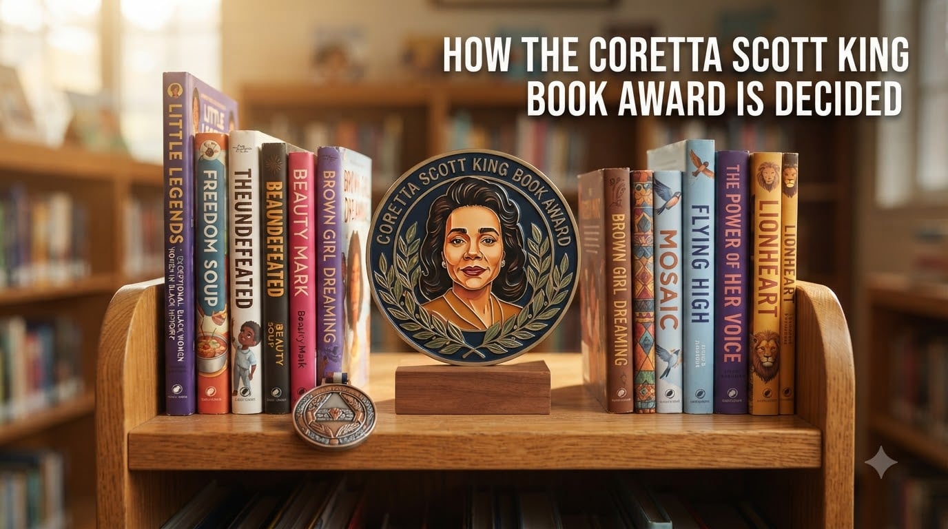 How the Coretta Scott King Book Award is decided