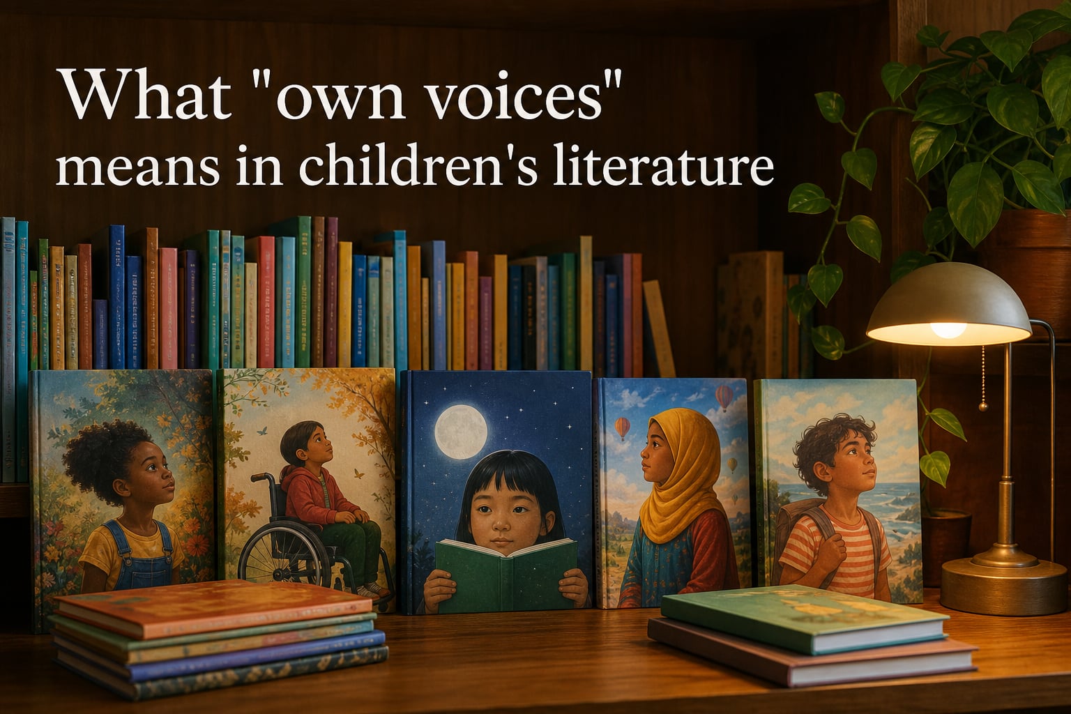 What "own voices" means in children's literature