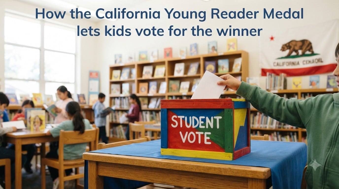 How the California Young Reader Medal lets kids vote for the winner