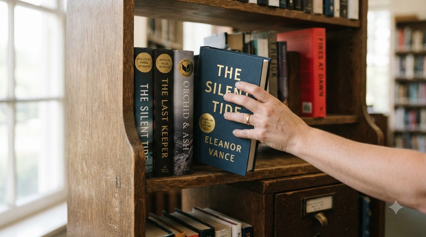 How book award seals affect a book's sales and library shelf life