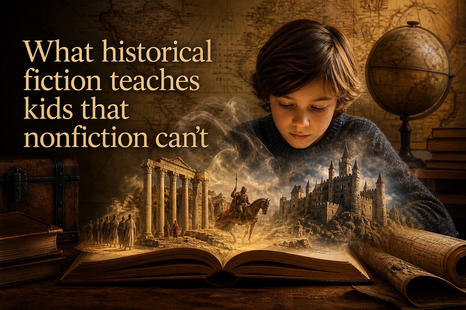 What historical fiction teaches kids that nonfiction can't