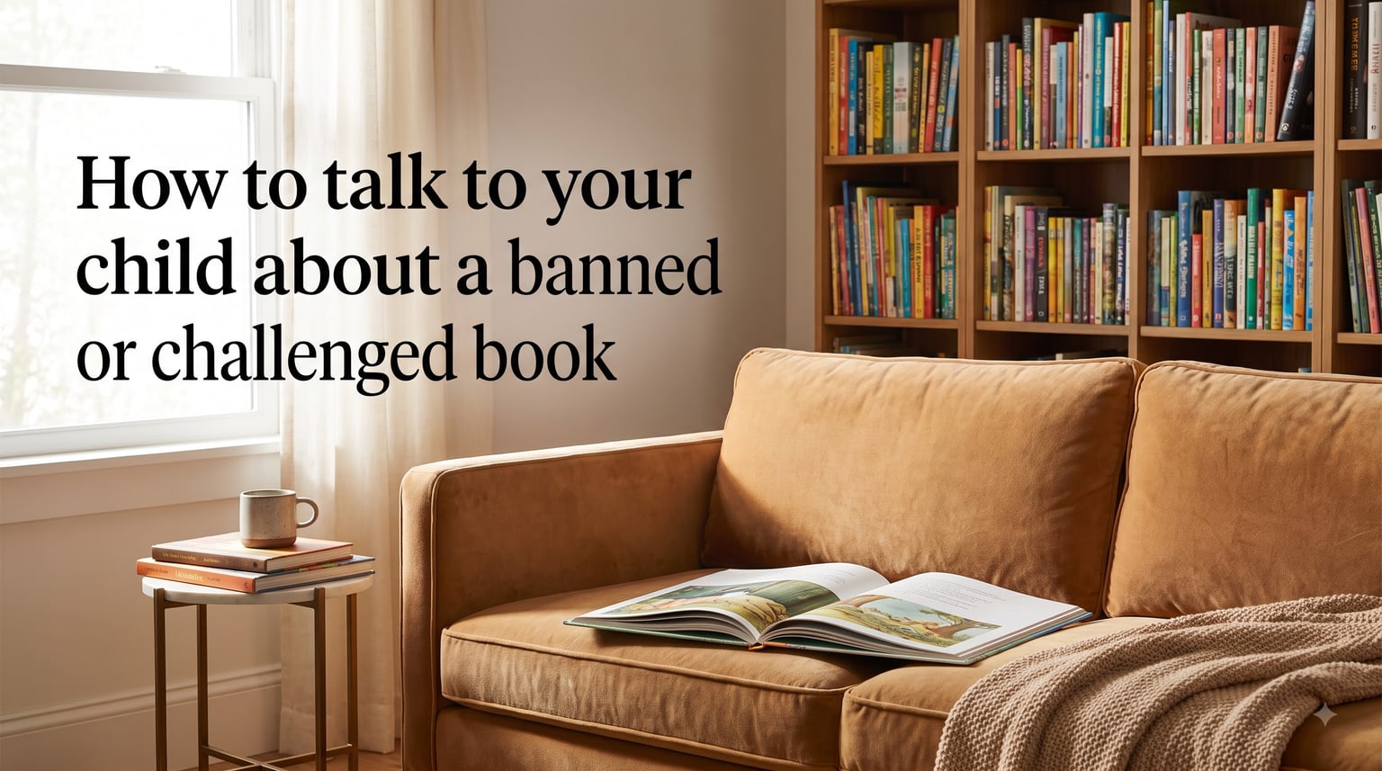 How to talk to your child about a banned or challenged book