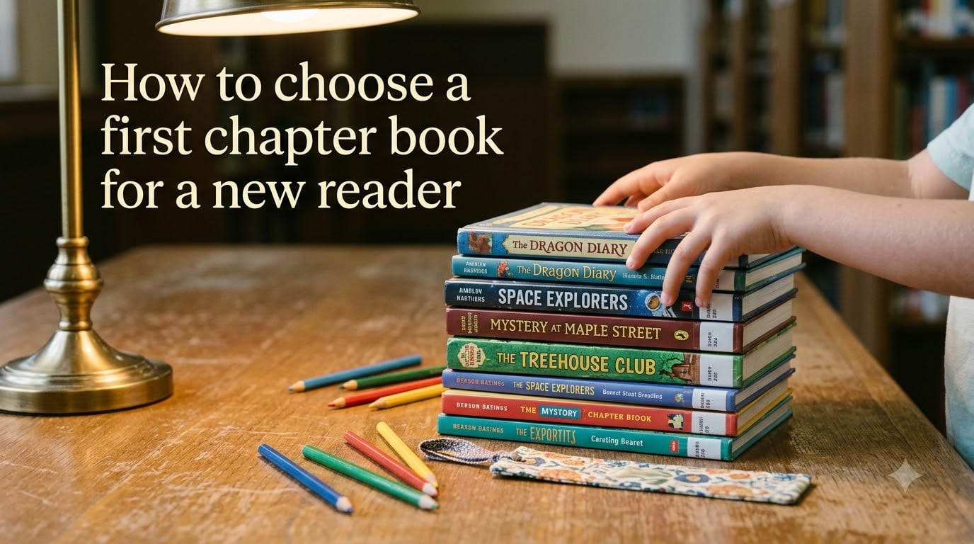 How to choose a first chapter book for a new reader