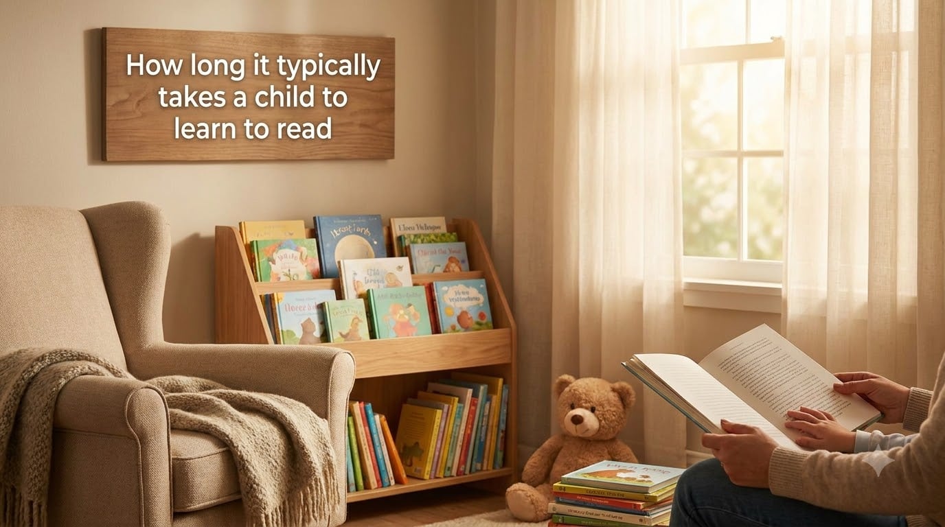 How long it typically takes a child to learn to read