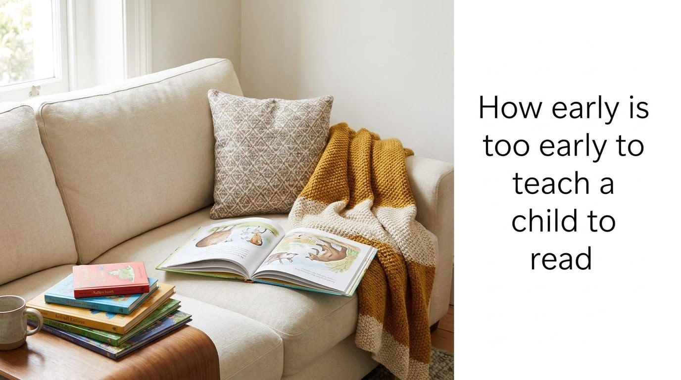 How early is too early to teach a child to read