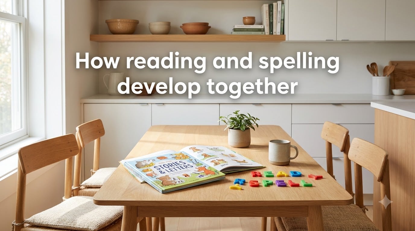 How reading and spelling develop together