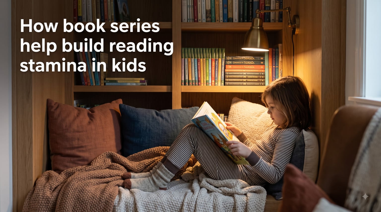 How book series help build reading stamina in kids