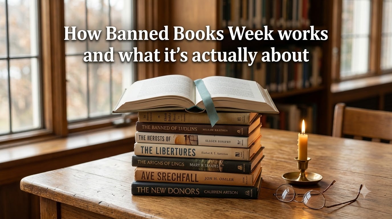 How Banned Books Week works and what it's actually about
