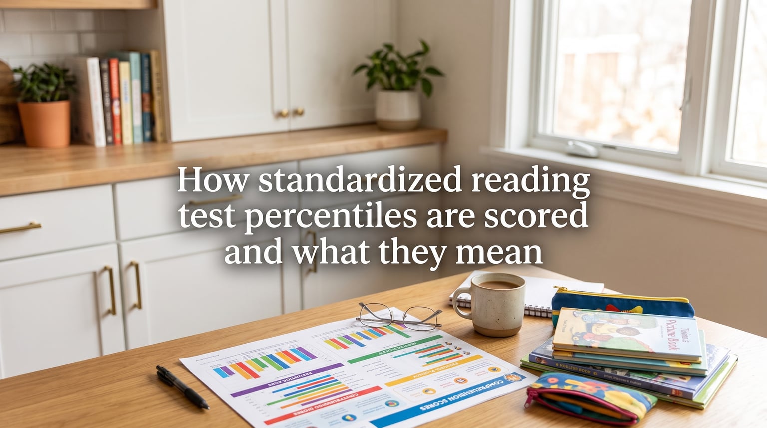 How standardized reading test percentiles are scored and what they mean